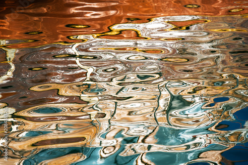 Reflection  of the water