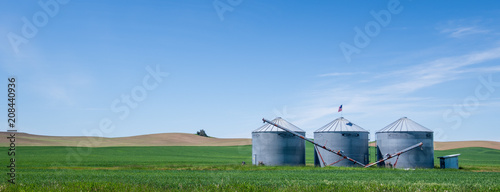 Photography Three silos in the Palouse