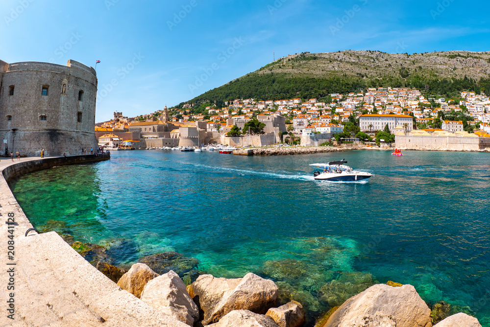 Hafen Dubrovnik, Adria, Kroatien