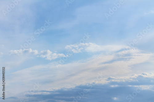 Fototapeta Naklejka Na Ścianę i Meble -  White clouds in the sky