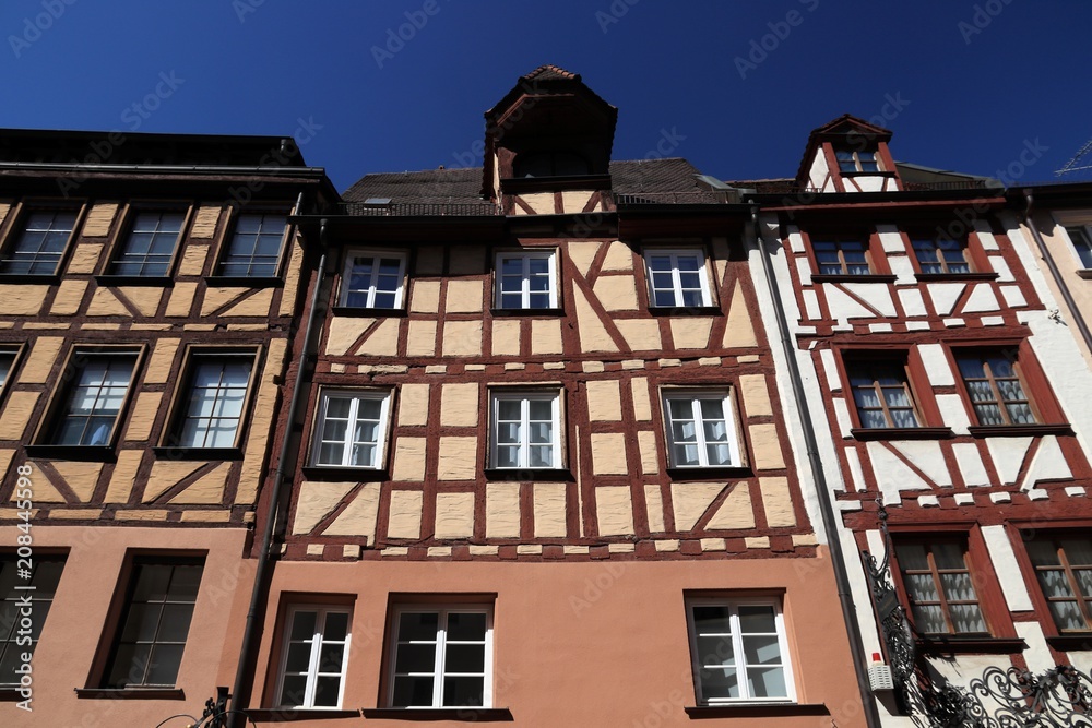 Fototapeta premium Timber framing in Germany