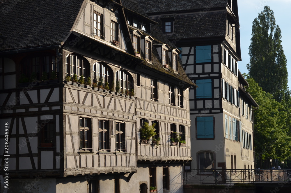 Strasbourg : maisons traditionnelles du quartier de la Petite France