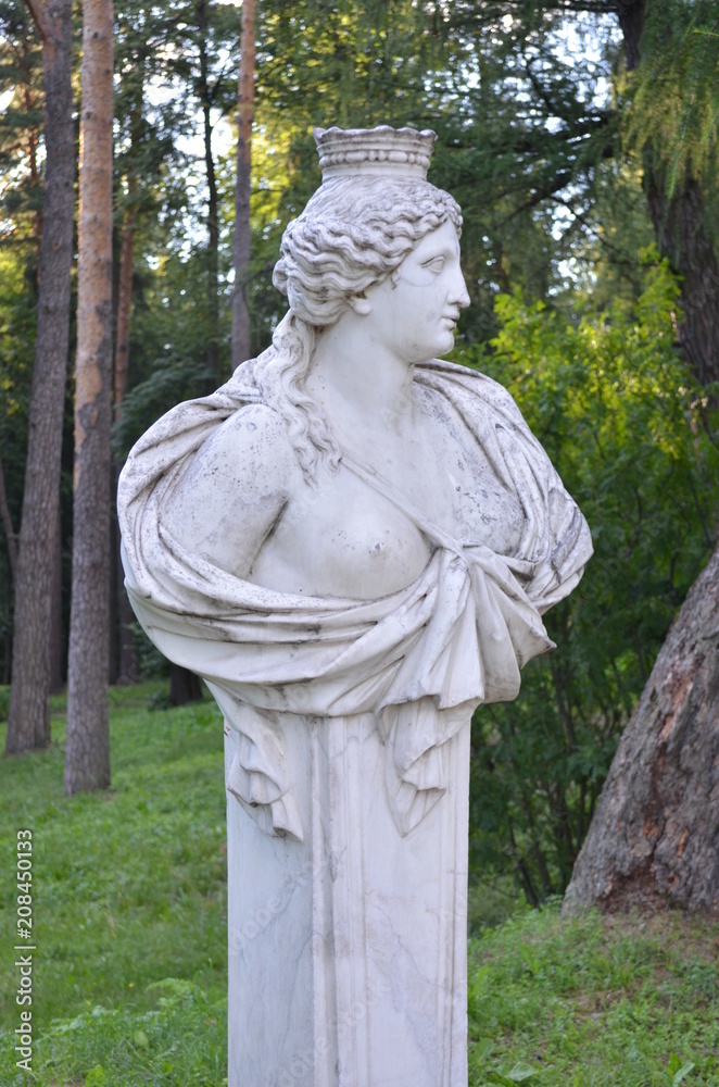 arhangelskoe garden sculpture bust antic gods arhangelskoe garden sculpture bust antic gods