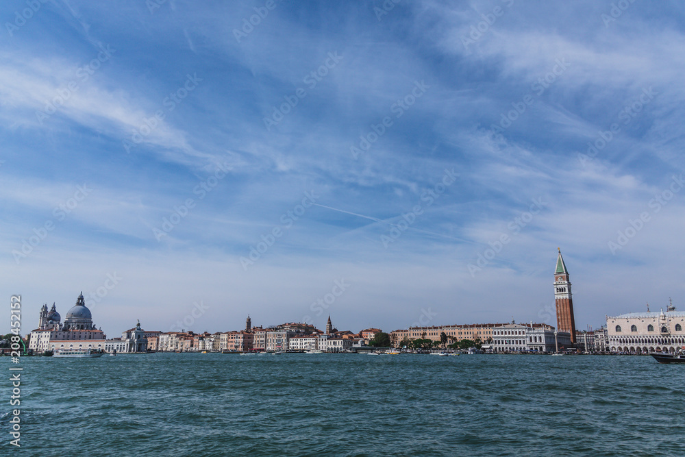 Venice with Saint Marks Square Across Channel