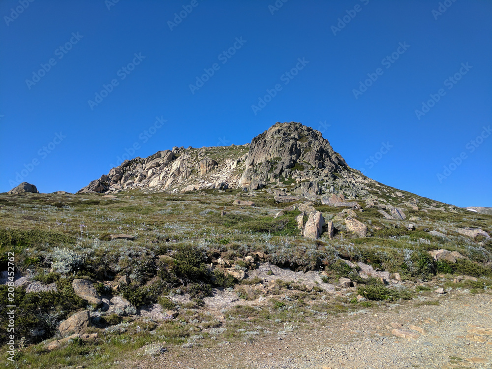 Hill in kosciuszko national park Hill in kosciuszko national park