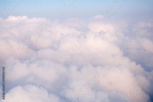 blue sky cloud background © paisan191