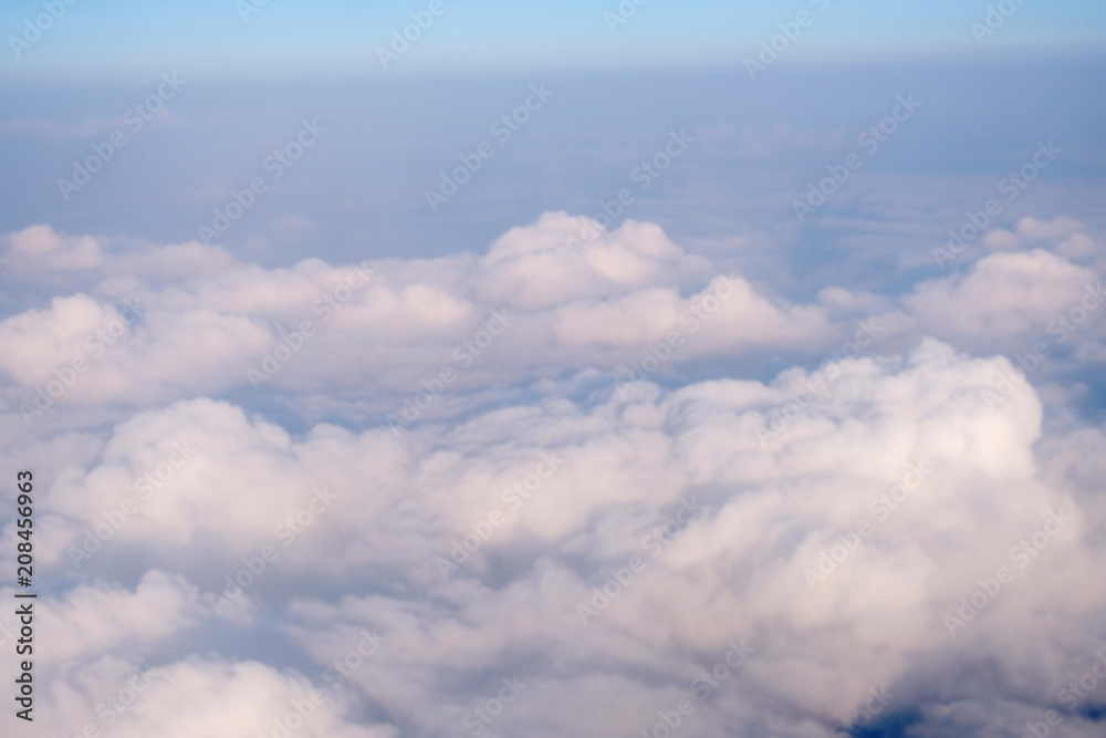 Fototapeta premium blue sky cloud background