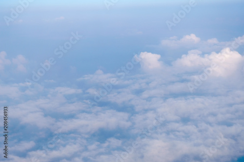 Fototapeta Naklejka Na Ścianę i Meble -  blue sky cloud background
