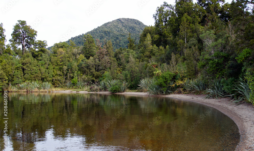 Lake Kaniere, Hokitika, West Coast, New Zealand Lake Kaniere, Hokitika, West Coast, New Zealand