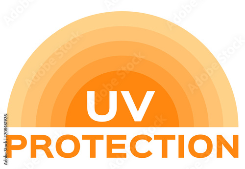 uv skin and ultraviolet icon logo vector