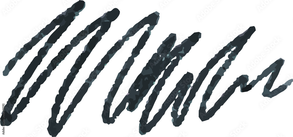 Pencil stroke 5 Pencil stroke 5