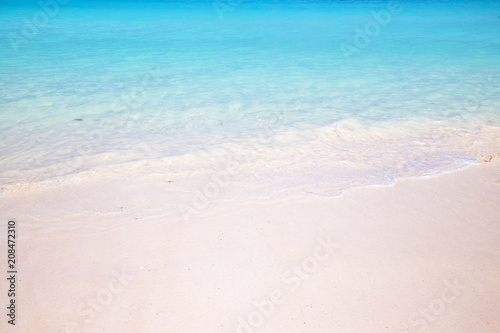 Beautiful beach and tropical sea at Nyaung Oo Phee Island, Myanmar.