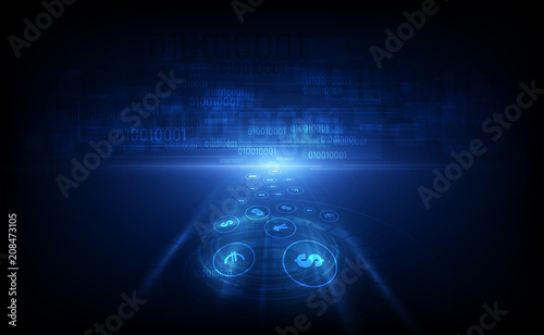 Money transfer. Global Currency. Stock Exchange. Stock vector illustration.
