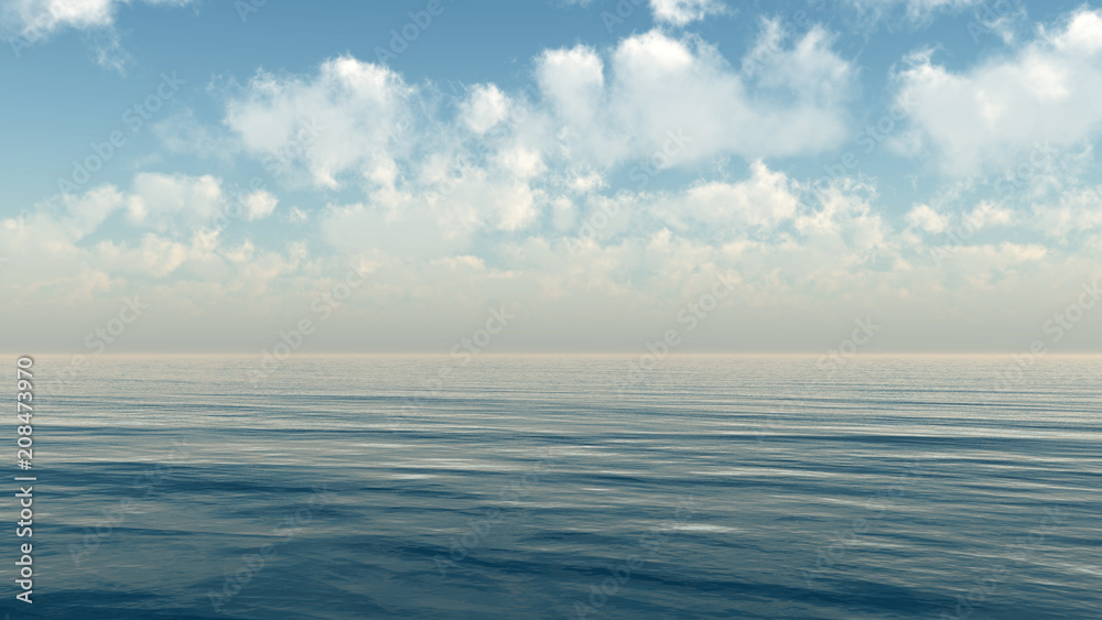 Beautiful sea and clouds sky Beautiful sea and clouds sky