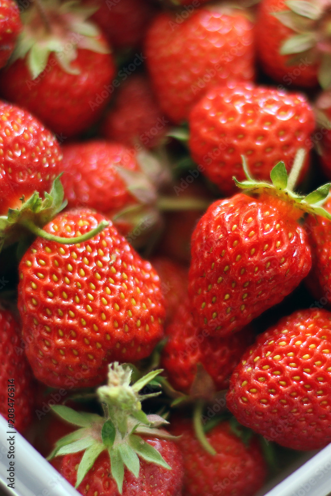 Strawberry. Strawberry close-up. Background of Food. Berries Strawberry. Strawberry close-up. Background of Food. Berries