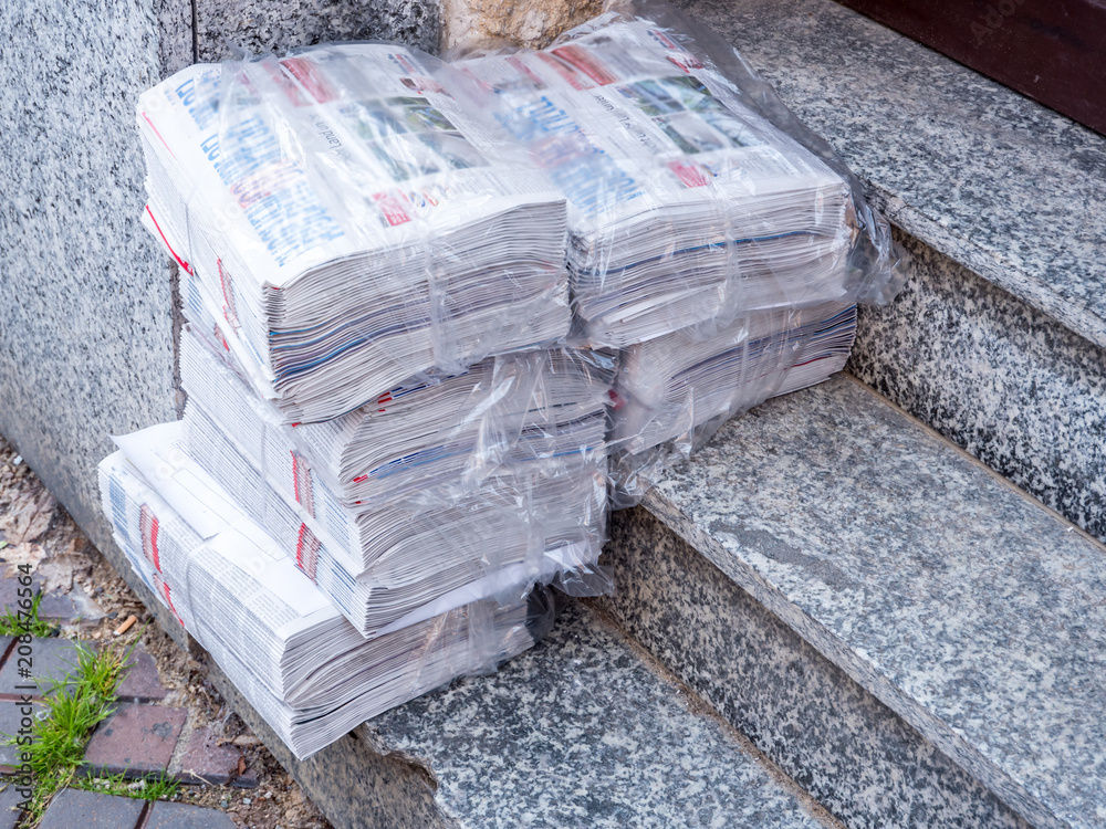 Zeitungen für den Zeitungsausträger Zeitungen für den Zeitungsausträger