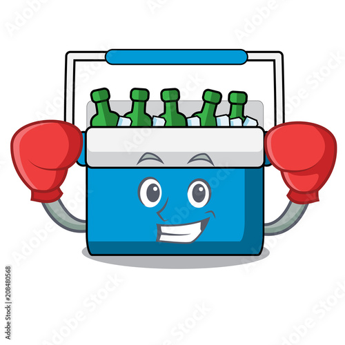 Boxing freezer bag character cartoon