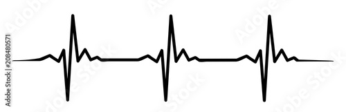 heartbeat #isoliert #vektor - Herzschlag