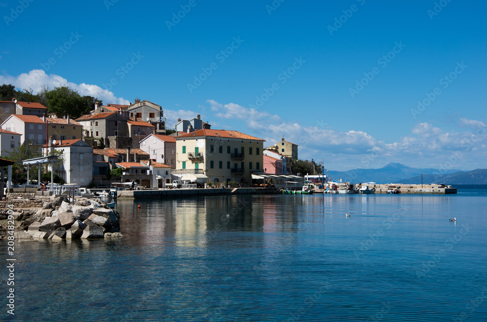 Fischerort Valun auf der Insel Cres, Kroatien
