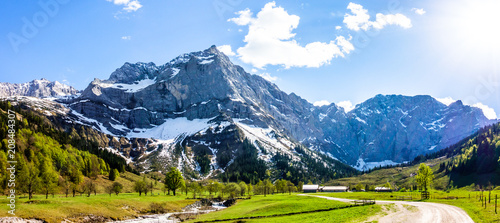 góry Karwendel