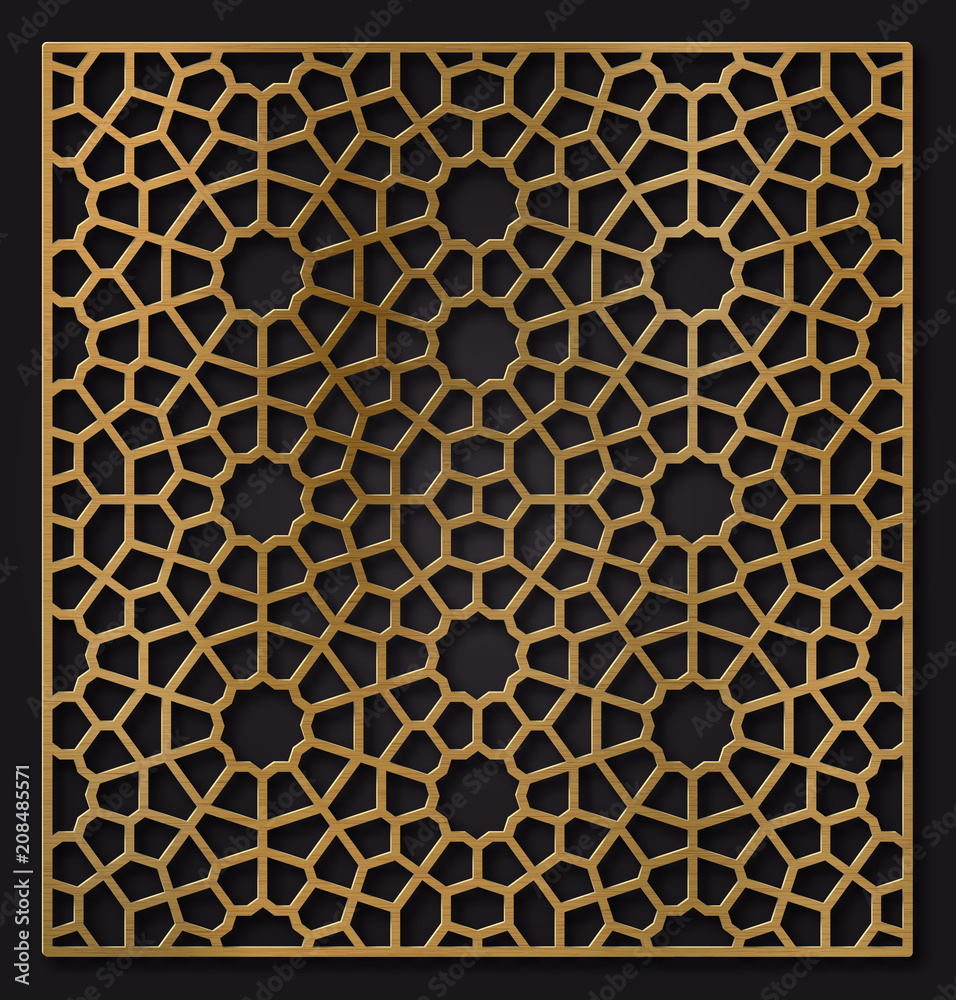 Decorative panel for laser cutting. Decorative panel for laser cutting.