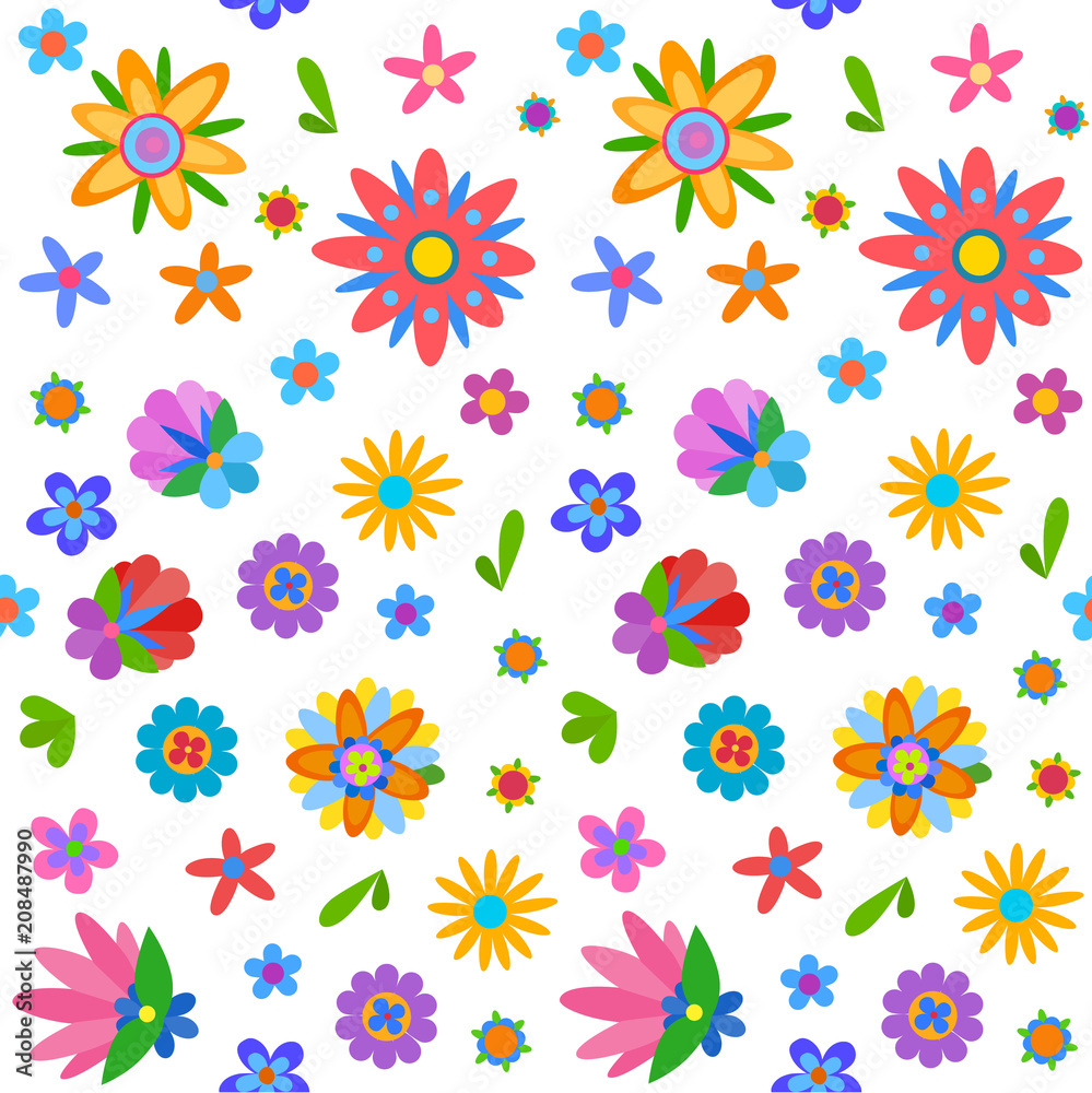 Background with flowers Background with flowers