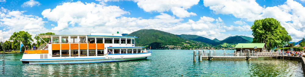 tegernsee lake - bavaria - germany