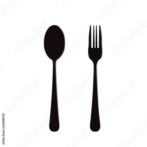 Utensil set, spoon and frok