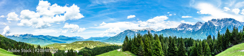 view from kranzberg mountain photo