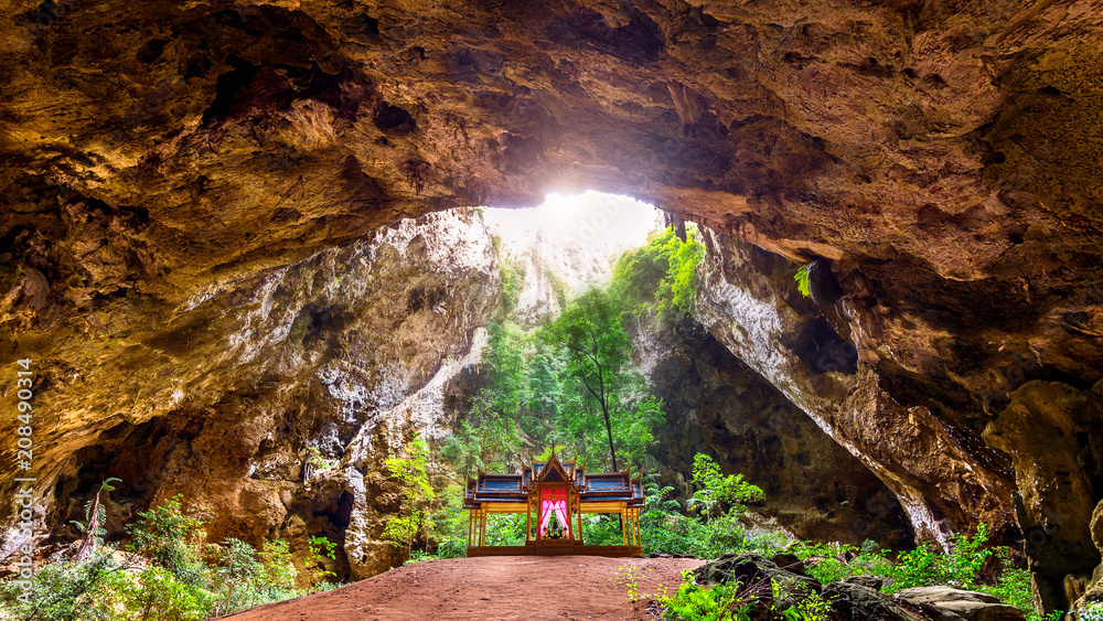 Fototapeta premium Phrayanakorn Cave in Prachuap Khiri Khan province, Thailand.