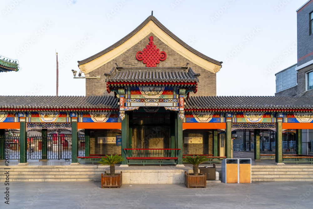 Old buildings of Tianjin quadrangle