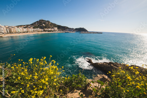 Exotic coastline in Spain, Costa Brava