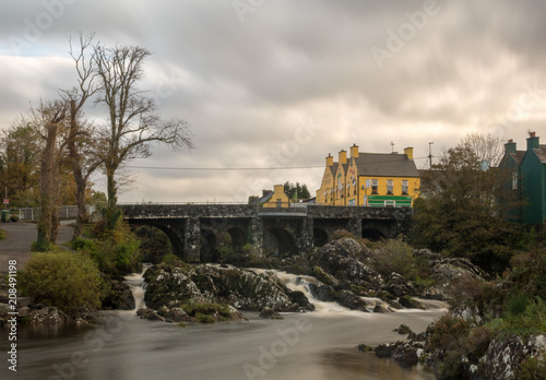 Village Sneem with the river sneem photo