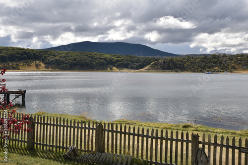 Baie du canal de Beagle en Argentine