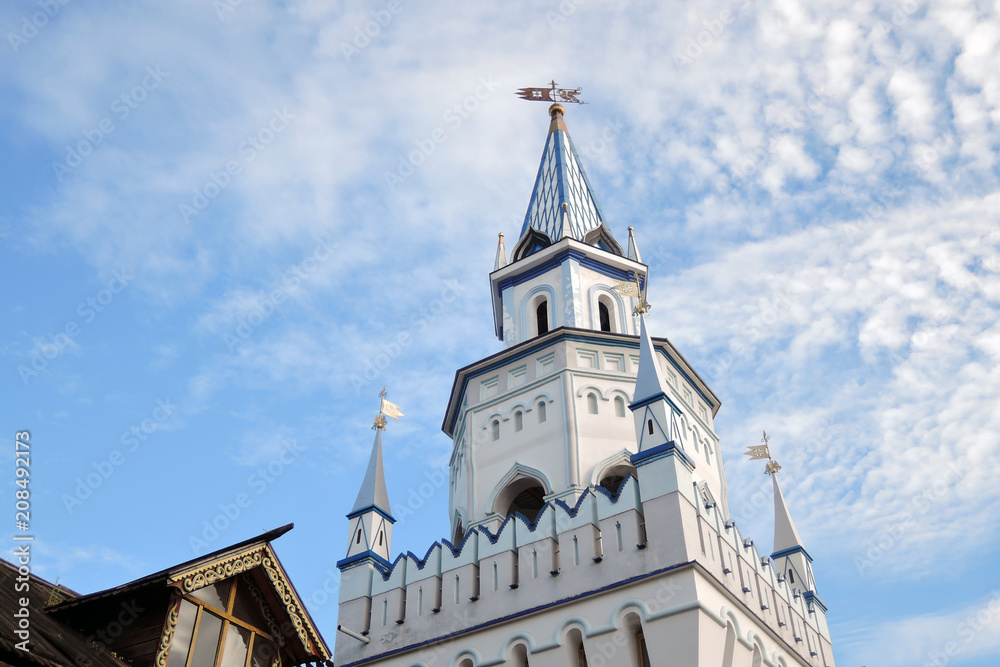 Obraz premium Kremlin in Izmailovo, Moscow. Popular landmark. Color photo.