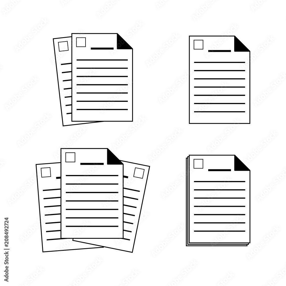 Legal Documents vector icon.Modern, simple flat vector illustration for a website or mobile application. Vector illustration