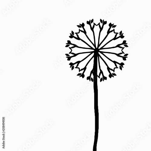 Pusteblume – Löwenzahnsamen – spätsommerliches Ornament