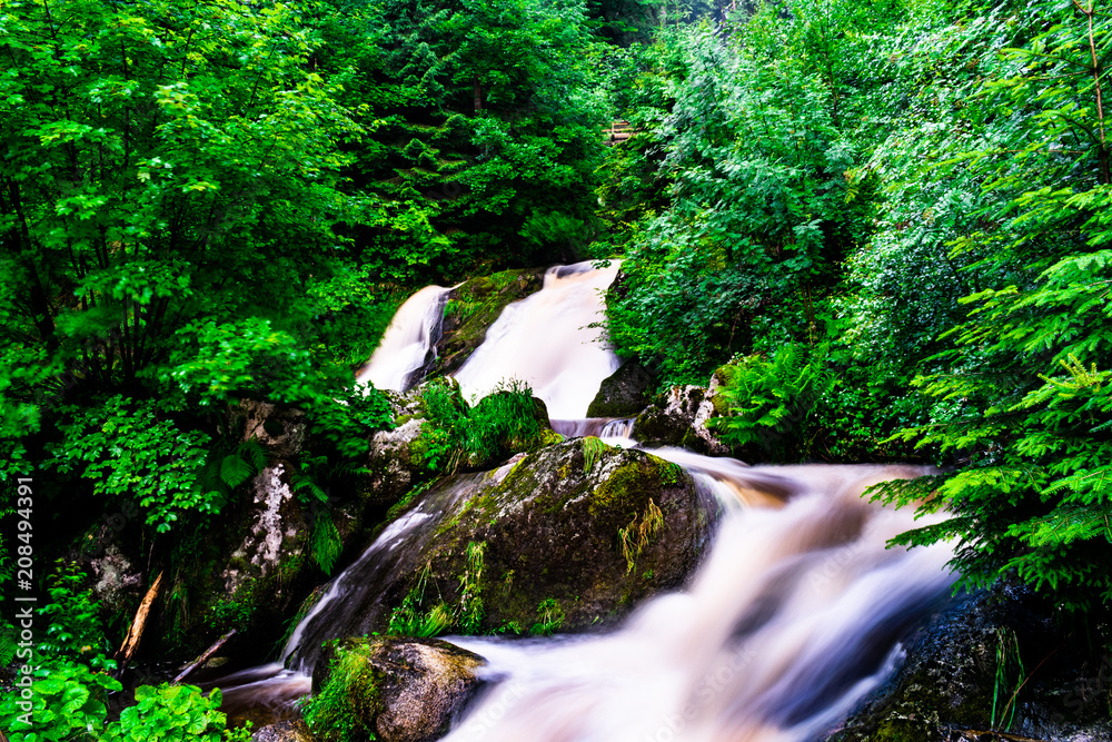 triberger wasserfälle im schwarzwald baden-württemberg triberger wasserfälle im schwarzwald baden-württemberg