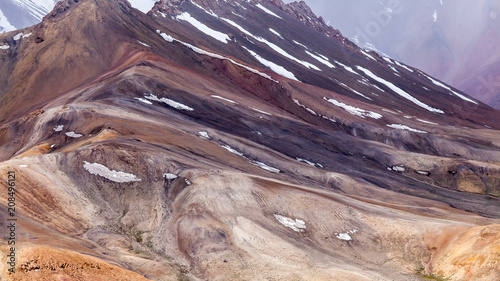 Nice view of Pamir in Tajikistan photo