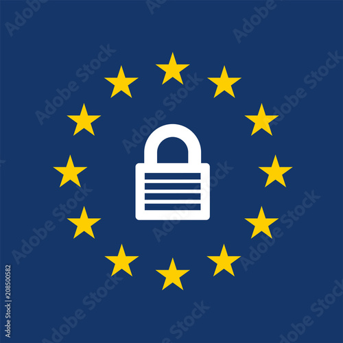 European data protection symbol