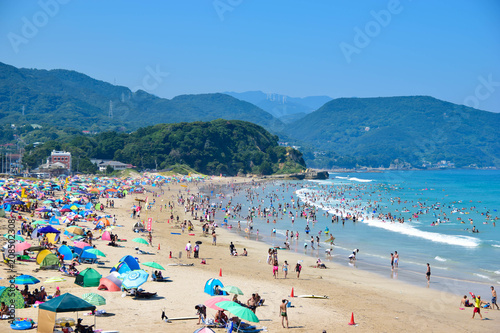 Fototapeta Naklejka Na Ścianę i Meble -  海水浴場