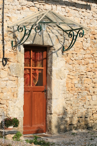 Canvas Print porte maison