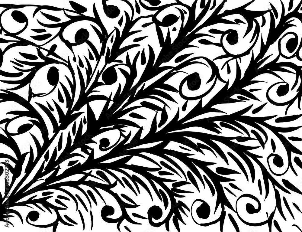 Vintage background. Brush stroke pattern. Watercolor.