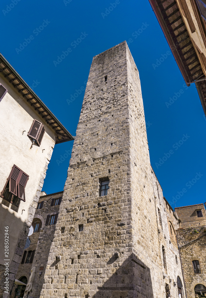 San Gimignano in Tuscany, Italy