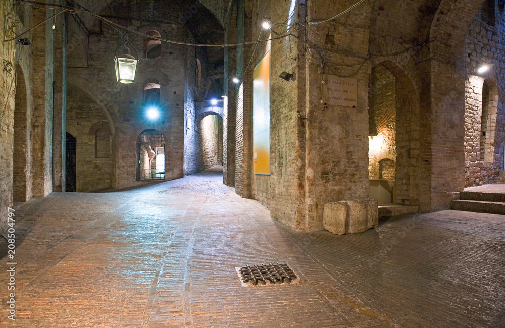 The ancient architectures of Perugia