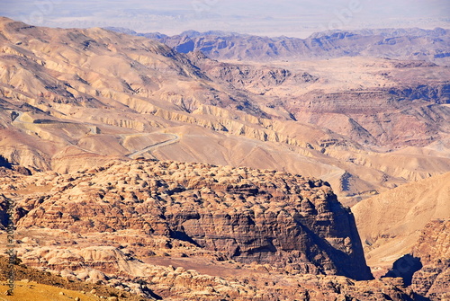 Jordan. Mountains of Wadi Rum Desert
