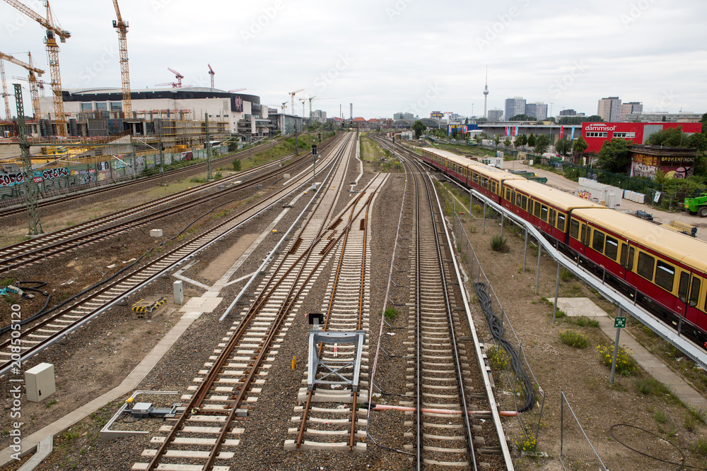 Fototapeta premium Railways in Berlin