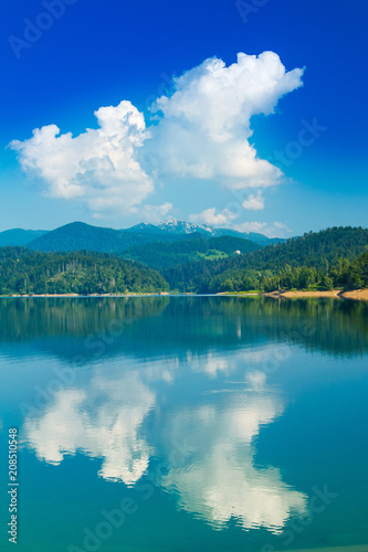  Mountain Risnjak and Lokvarsko lake, Lokve, Gorski kotar, Croatia 