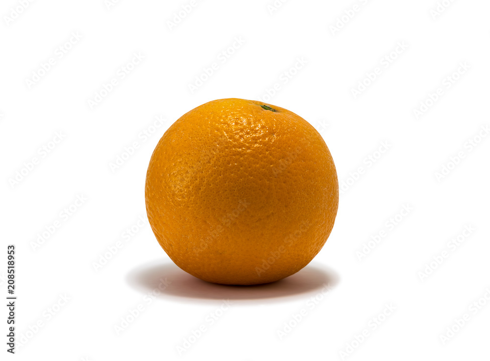 Citrus fruit, orange on a white isolated background Citrus fruit, orange on a white isolated background