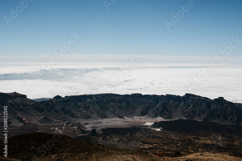 Above the clouds on Teide Volcano, Canary Islands - Tenerife, Spain